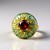 Anello in argento con Granato d’India (Adela Silber)