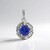 Ciondolo in argento con Tanzanite