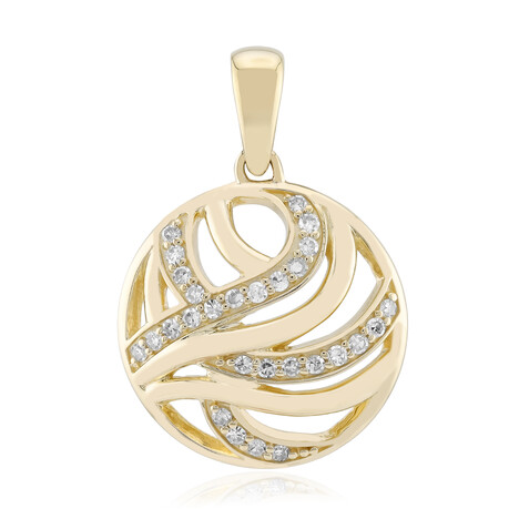 Colgante en oro con Diamante I2 (H) (de Melo Gold)