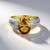 Anello in argento con Ametrina