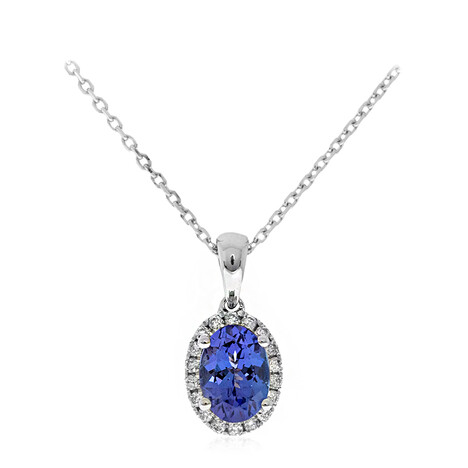 Collana in oro con Tanzanite AAA