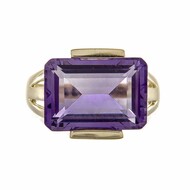 Amethyst-Goldring