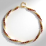 Collana in argento con Corniola (Riya)