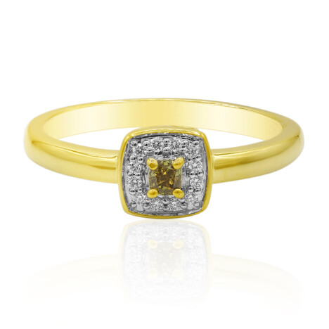 Gelber I3 Argyle-Diamant-Goldring (Mark Tremonti)