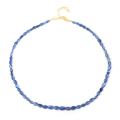 Collana in argento con Cianite del Nepal