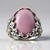Anello in argento con Kunzite (Annette classic)