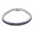 Sambia-Amethyst-Silberarmband