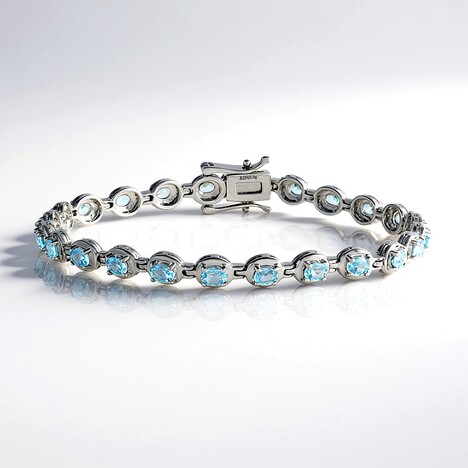 Bracciale in argento con Zircone Ratanakiri