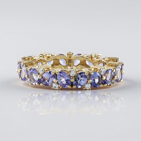 Anello in oro con Tanzanite (de Melo Gold)