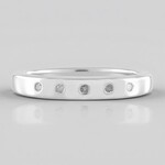 Anello in argento con Diamante I2 (I)