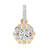 Pendentif en or et Diamant SI1 (G) (Annette)