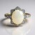 Anello in oro con Opale di Welo AAA (Adela Gold)