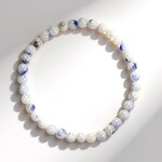 Blauer Quarz-Armband
