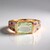 Anello in argento con Ametista Verde (KM by Juwelo)