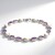 Bracciale in argento con Ametista