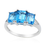 Marambaia Topaz Silver Ring