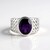 Anello in argento con Ametista (Ornaments by de Melo)