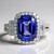 Anello in oro con Tanzanite AAA (CIRARI)