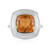 Orange Quartz Silver Ring