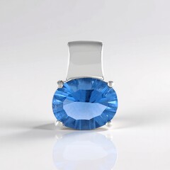 Ciondolo in argento con Fluorite Cangiante