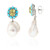 Freshwater pearl Silver Earrings (Dallas Prince Designs)