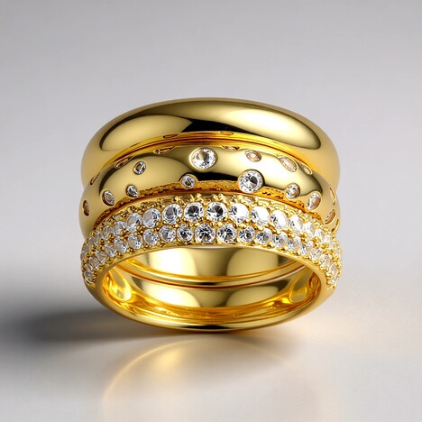 Anello in argento con Zircone (Adela Silber)