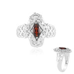 Mozambique Garnet Silver Ring