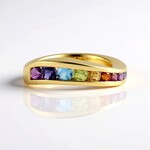 Anello in argento con Iolite (de Melo Essence)