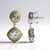 Orecchini in argento con Ametista Verde (Dallas Prince Designs)