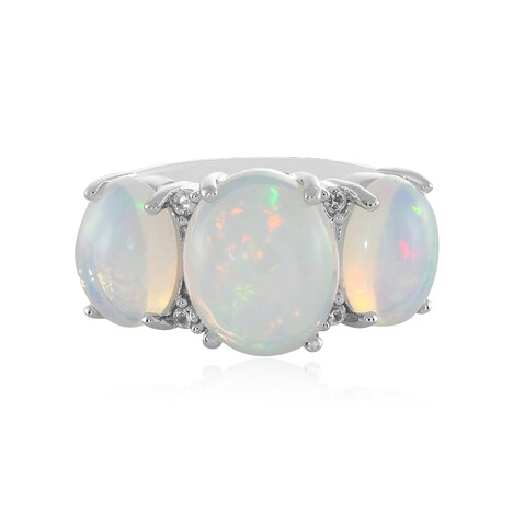 Welo Opal Silver Ring