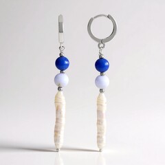 Orecchini in argento con Perla d'Acqua Dolce Bianca