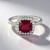 Anello in argento con Rubino Bemainty