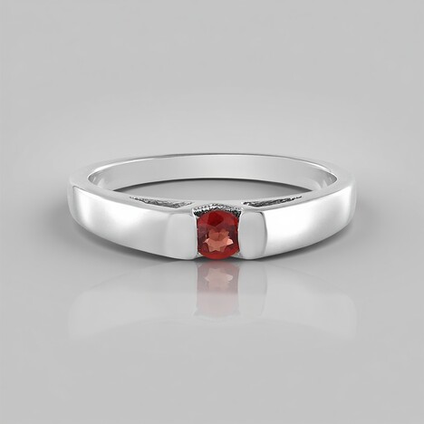 Anello in argento con Rubino Tanzania