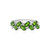 Bague en argent et Diopside de Russie