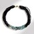 Collana in argento con Spinello Nero (Riya)