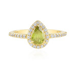 Anello in argento con Sfene