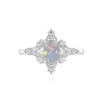 Anello in argento con Opale di Welo