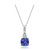 Collier en or et Tanzanite AAA (CIRARI)
