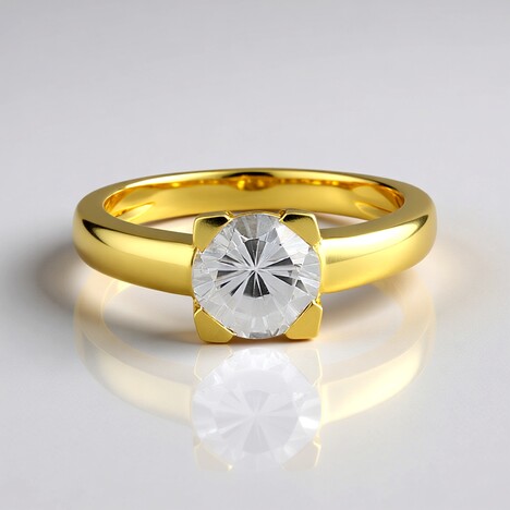 Anello in argento con Zircone