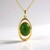 Collana in argento con Giada Canadese