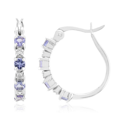 Orecchini in argento con Tanzanite
