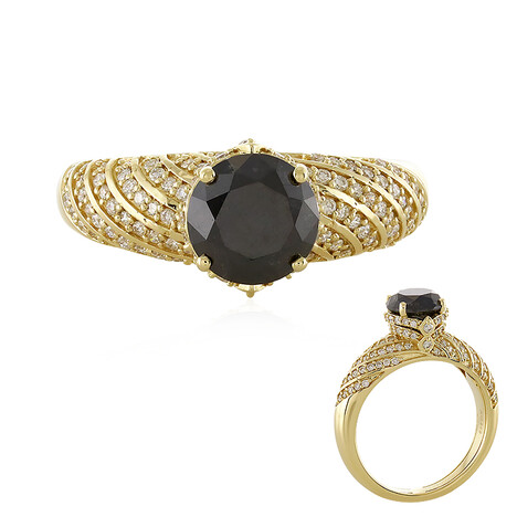 Anello in oro con Diamante Nero (de Melo)