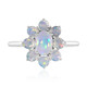 Bague en argent et Opale Welo