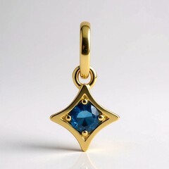 Ciondolo in oro con Haüyne