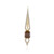 14K I2 Champagne Diamond Gold Pendant (de Melo)