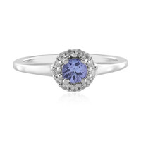 Anello in argento con Tanzanite