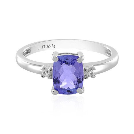 Anello in argento con Tanzanite