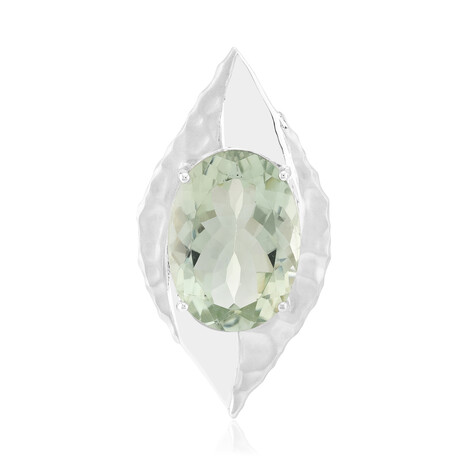 Grüner Amethyst-Silberanhänger (Pallanova)