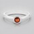 Anello in argento con Zaffiro Tramonto