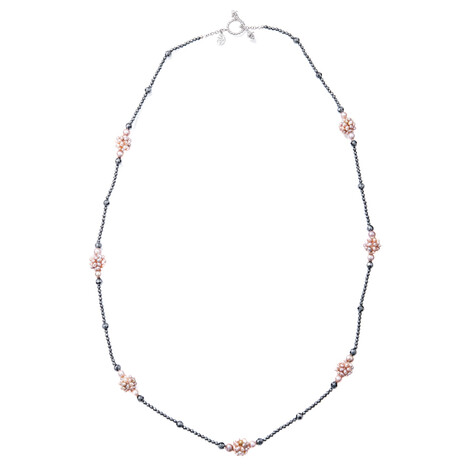 Edelstein-Silberhalskette (Dallas Prince Designs)